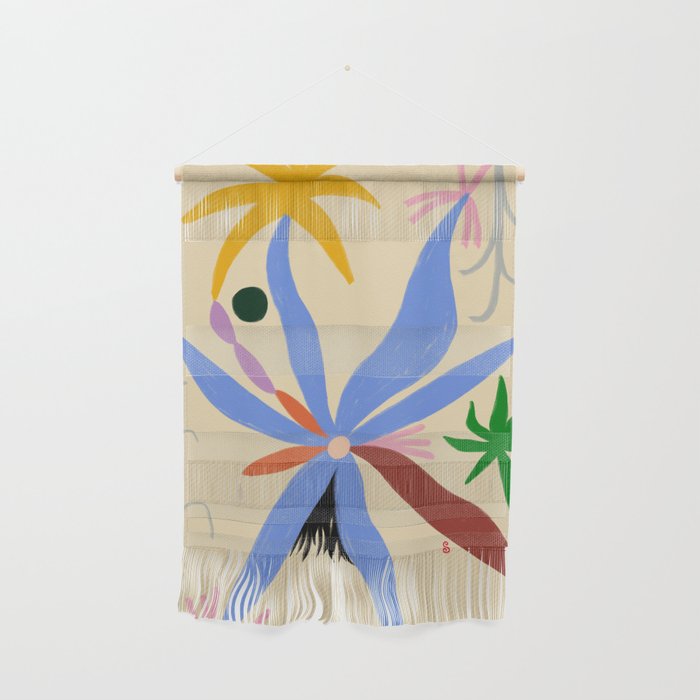 FLOWERS IN MY HEAD Wall Hanging Gallery Image 1