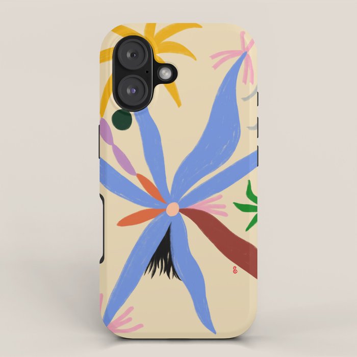 FLOWERS IN MY HEAD iPhone Case Gallery Image 1