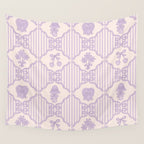 Eloise Print in Lavender Wall Tapestry Gallery Image 4