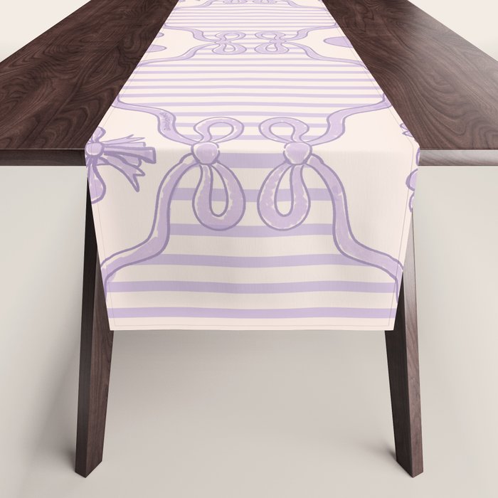 Eloise Print in Lavender Table Runner Gallery Image 1