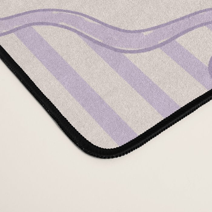 Eloise Print in Lavender Desk Mat Gallery Image 4