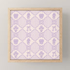 Eloise Print in Lavender Mini Art Print Gallery Image 1