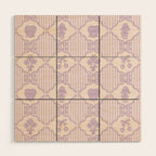 Eloise Print in Lavender Wood Wall Art Gallery Image 1