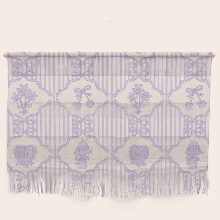 Eloise Print in Lavender Wall Hanging Gallery Image 1