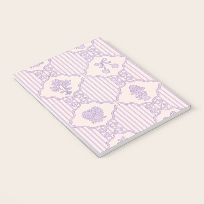 Eloise Print in Lavender Notebook Gallery Image 3