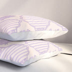 Eloise Print in Lavender Pillow Sham Gallery Image 3
