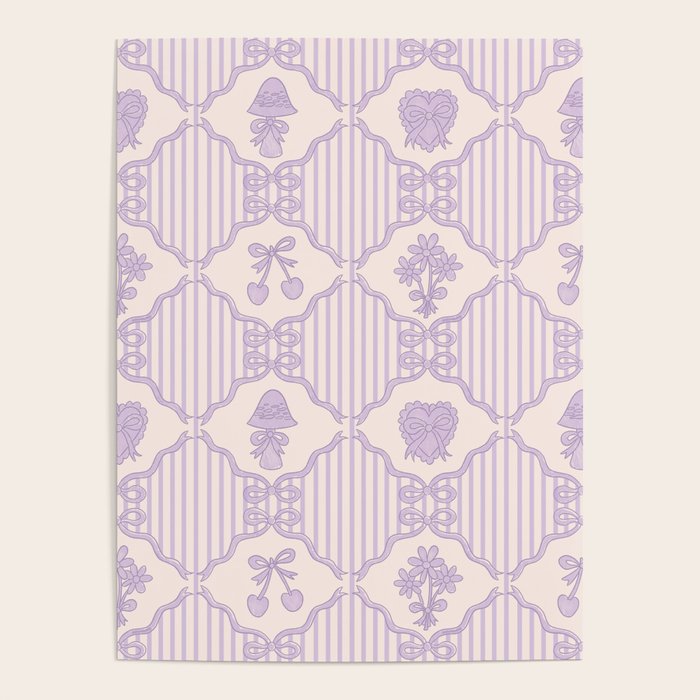 Eloise Print in Lavender Poster Gallery Image 1