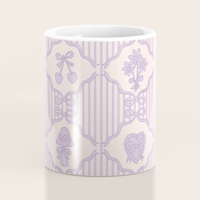Eloise Print in Lavender Coffee Mug Gallery Image 4
