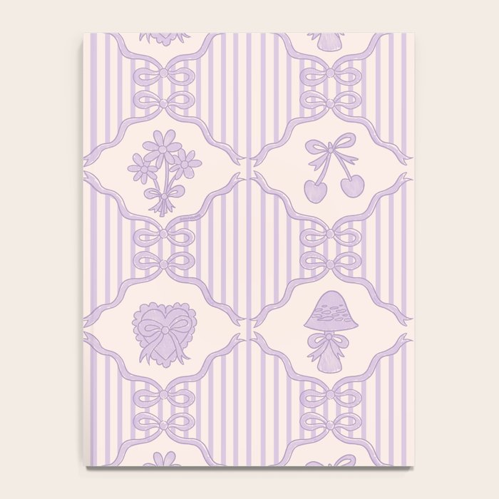 Eloise Print in Lavender Notebook Gallery Image 4