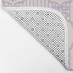 Eloise Print in Lavender Bath Mat Gallery Image 2
