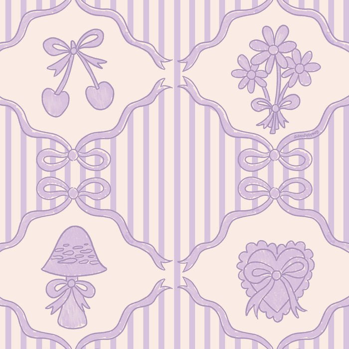 Eloise Print in Lavender Coffee Mug Gallery Image 2