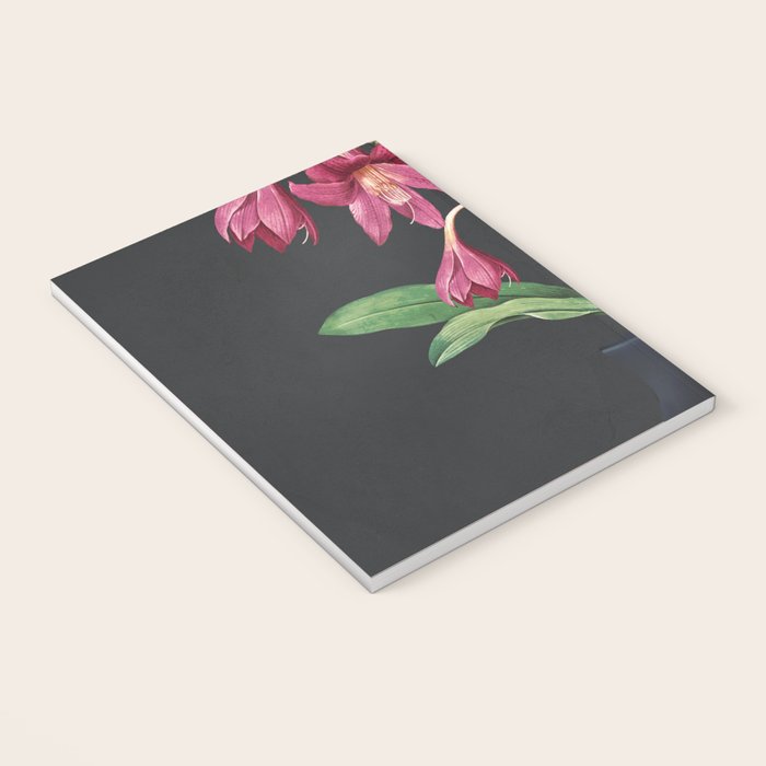Flowers in Black Vase 3 Notebook Gallery Image 3