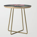 Flowers in Black Vase 3 Side Table Gallery Image 1