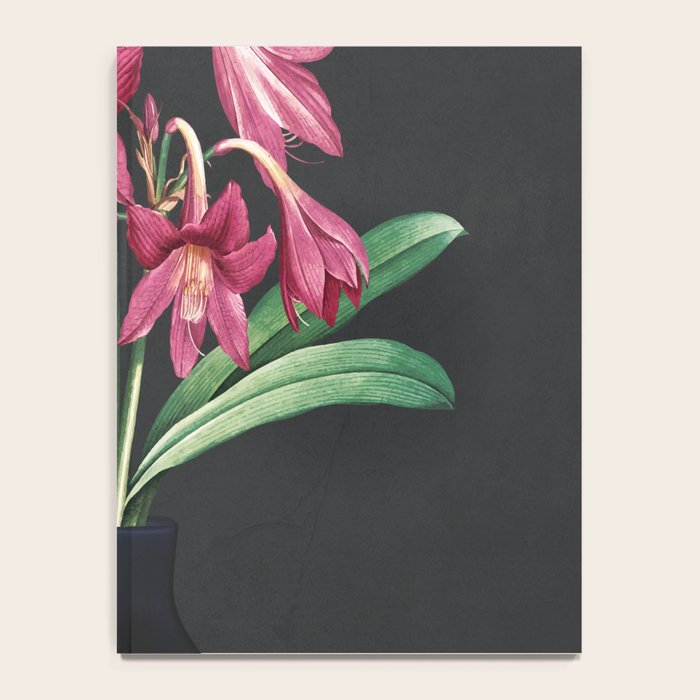 Flowers in Black Vase 3 Notebook Gallery Image 4