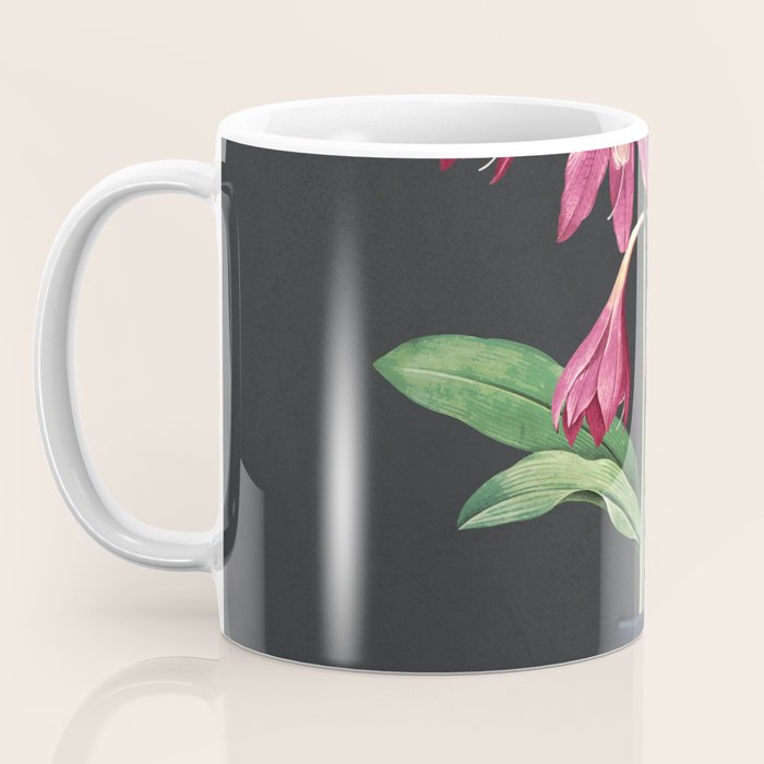 Flowers in Black Vase 3 Coffee Mug Gallery Image 3