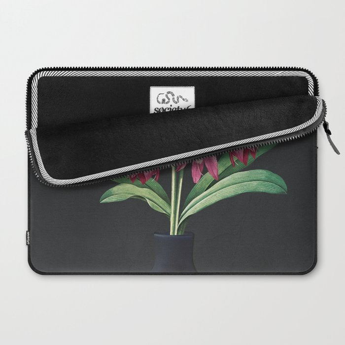 Flowers in Black Vase 3 Laptop Sleeve Gallery Image 2