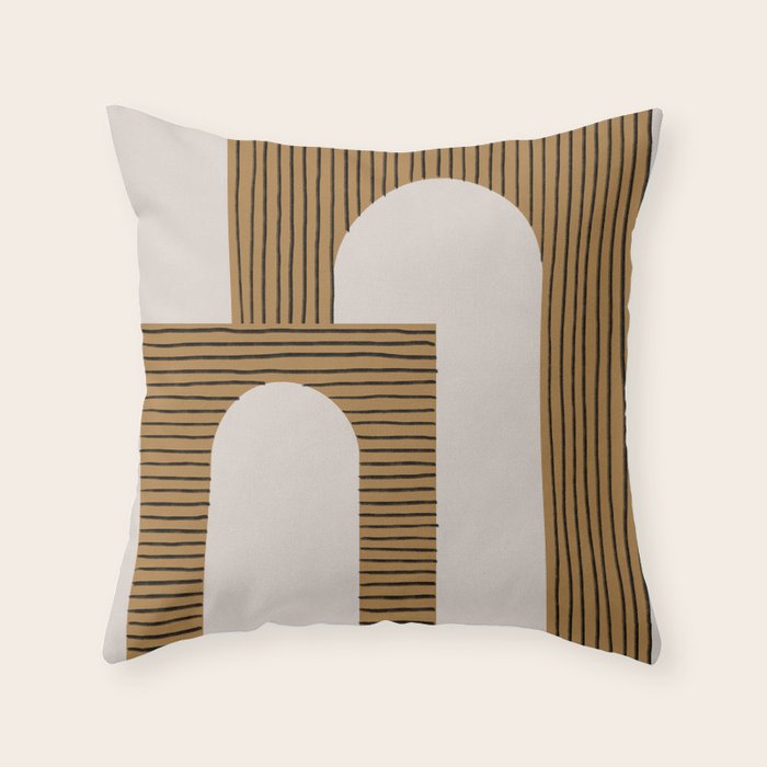 Blue Circle #3 Throw Pillow Gallery Image 6