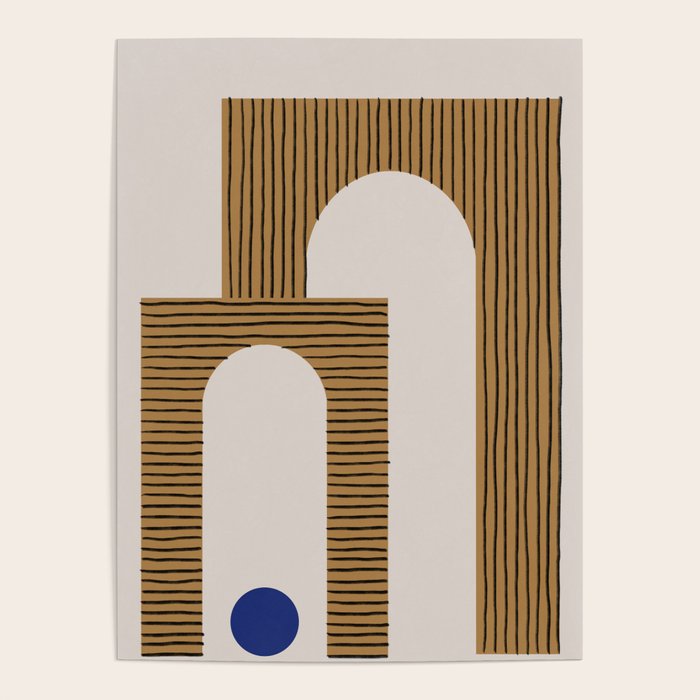 Blue Circle #3 Poster Gallery Image 1