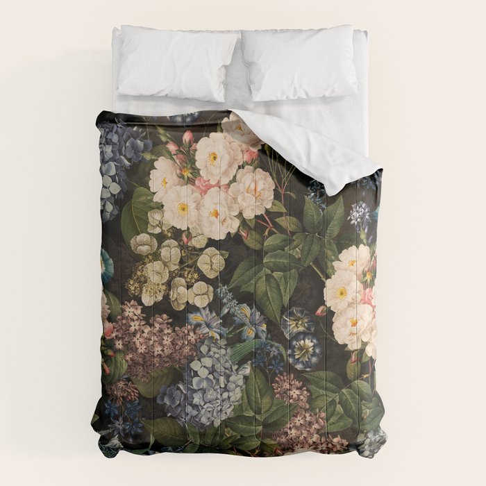 Mystic Vintage Midnight Rose Garden Comforter Gallery Image 1