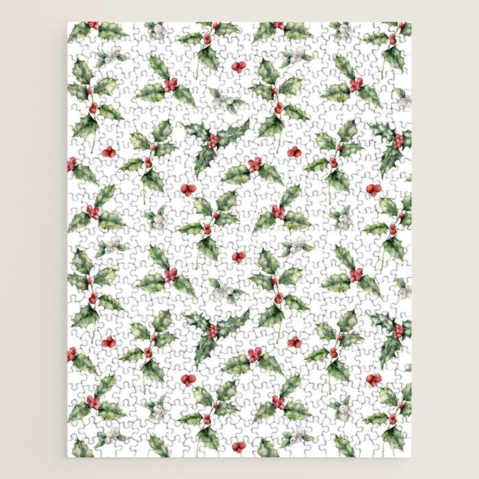 Christmas Holly Jigsaw Puzzle Gallery Image 1