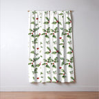 Christmas Holly Window Curtain Gallery Image 3