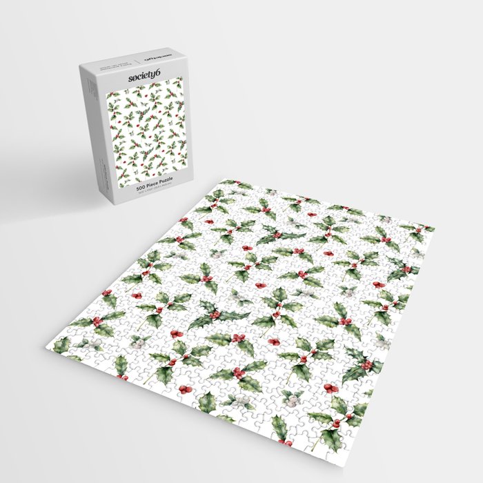 Christmas Holly Jigsaw Puzzle Gallery Image 2