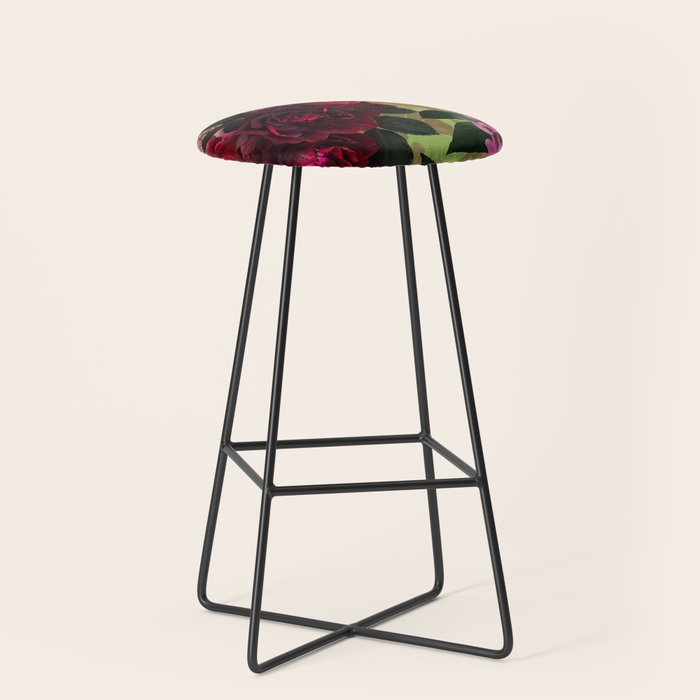 Vintage & Shabby Chic - Botanical Roses Summer Garden   Stool Gallery Image 1