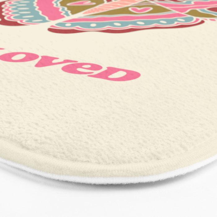 You are so Loved  Bath Mat Gallery Image 3