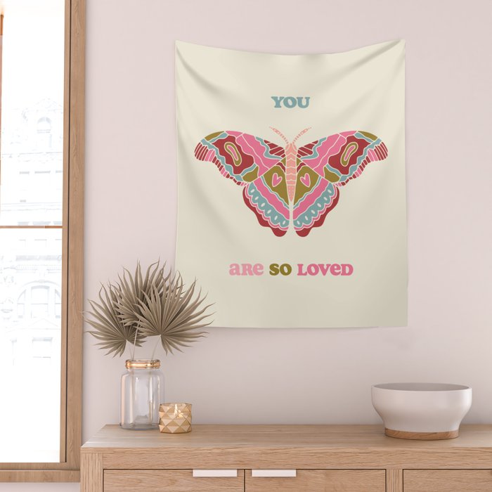 You are so Loved  Wall Tapestry Gallery Image 2