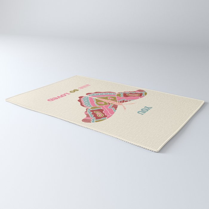 You are so Loved  Rug Gallery Image 3