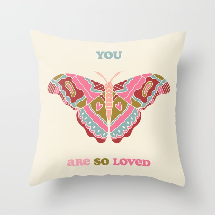 You are so Loved  Throw Pillow Gallery Image 1