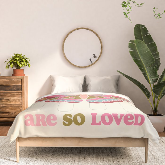 You are so Loved  Comforter Gallery Image 3