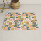 Mid Century Squares Rug Gallery Image 1