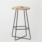 Mid Century Squares Stool Gallery Image 1