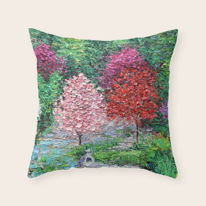 Spring Symphony Throw Pillow Gallery Image 6