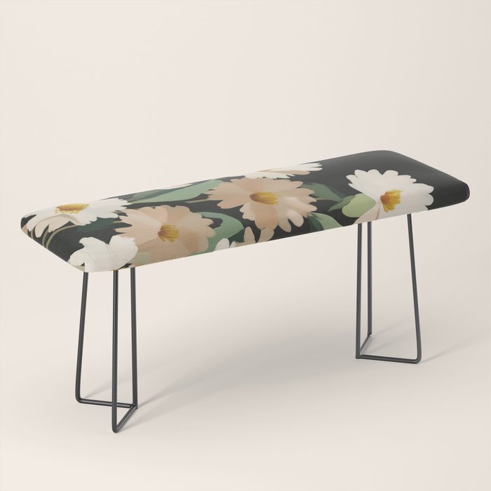 Soft Bloom Noir Bench Gallery Image 1