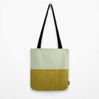 Color Block Lines XXI Moss Tote Bag Gallery Image 2