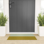 Color Block Lines XXI Moss Welcome Mat Gallery Image 3