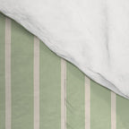 Color Block Lines XXI Moss Comforter Gallery Image 4