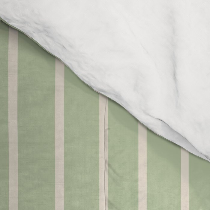 Color Block Lines XXI Moss Comforter Gallery Image 4