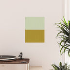 Color Block Lines XXI Moss Poster Gallery Image 2