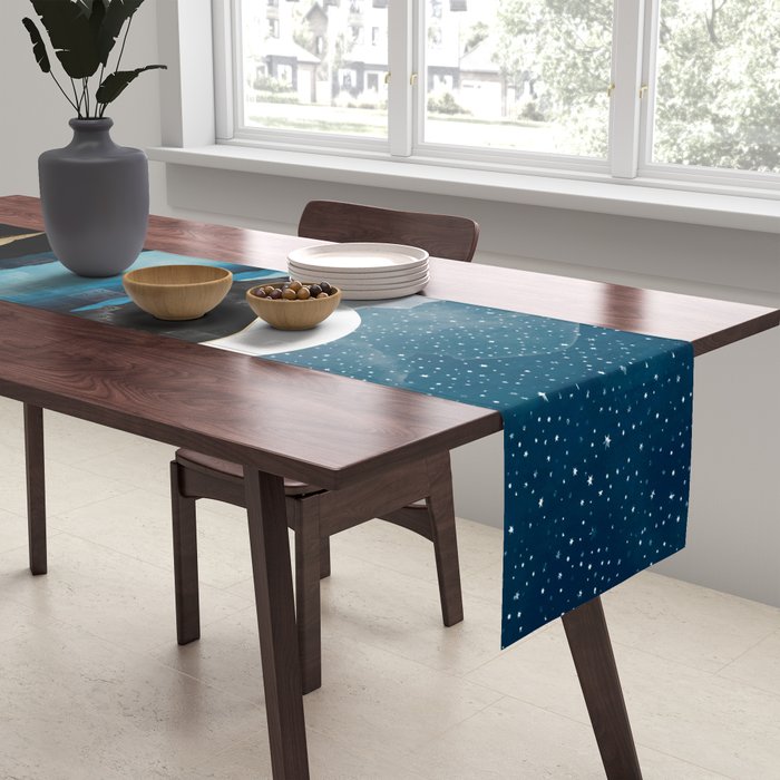 Midnight Mountain Table Runner Gallery Image 2