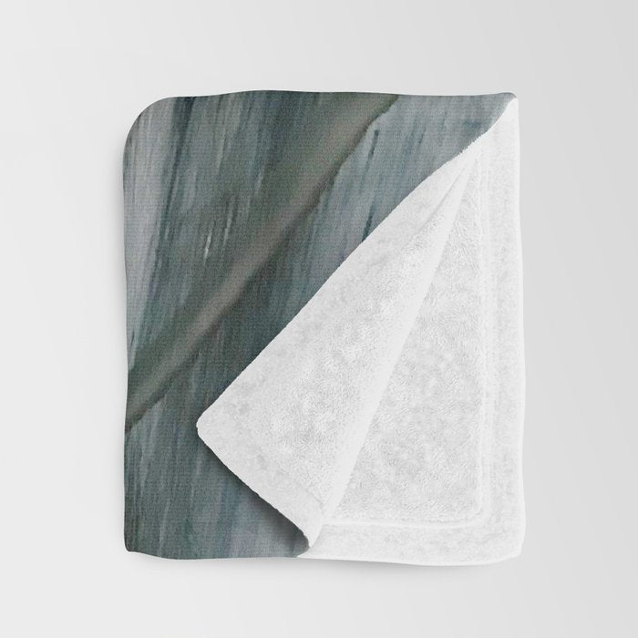 01025: a neutral abstract in gold, black, and white Throw Blanket Gallery Image 3