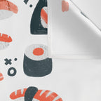 Sushi Dreams - White Wall Tapestry Gallery Image 3