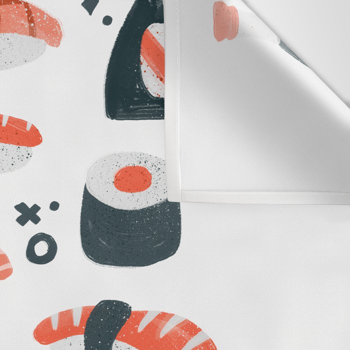 Sushi Dreams - White Wall Tapestry Gallery Image 3