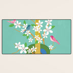 Melody in Bloom 2 Desk Mat Gallery Image 3