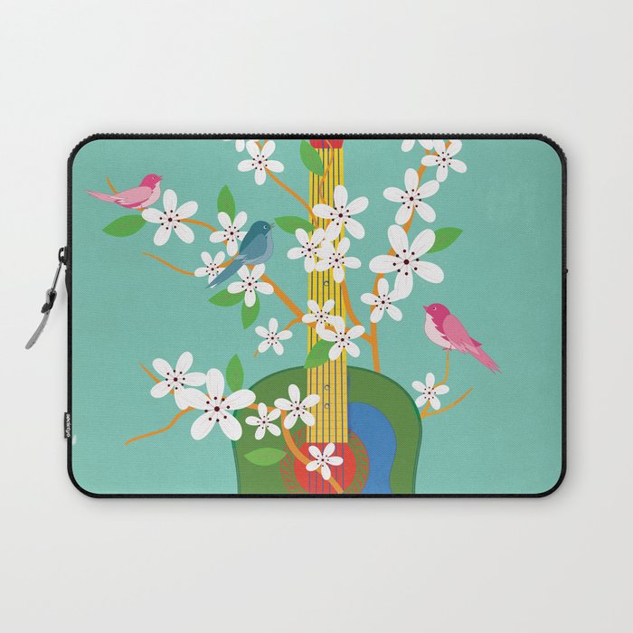 Melody in Bloom 2 Laptop Sleeve Gallery Image 1