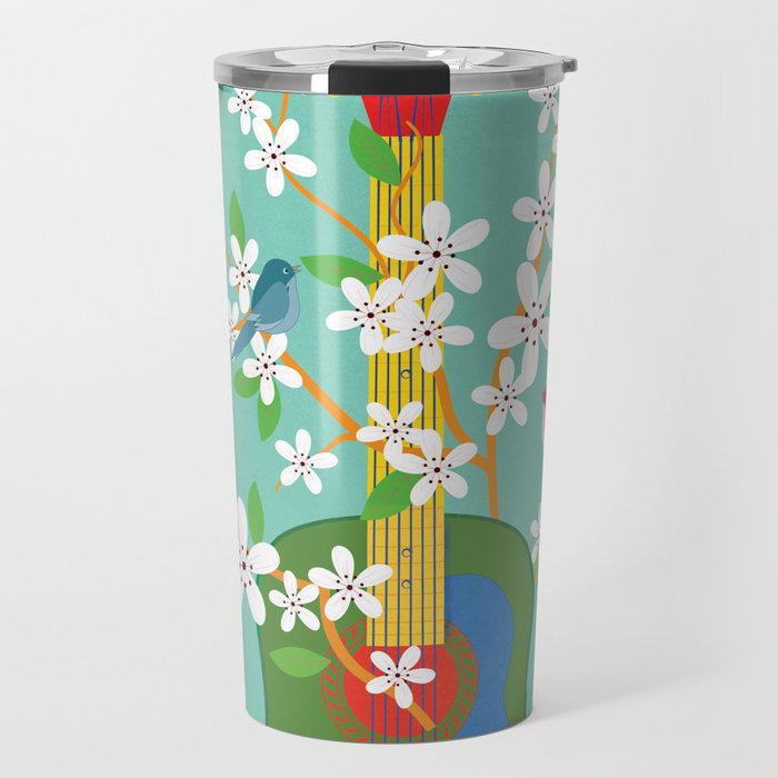 Melody in Bloom 2 Travel Mug Gallery Image 1