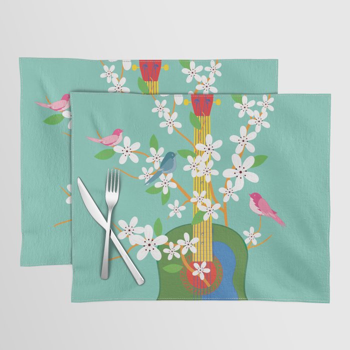 Melody in Bloom 2 Placemat Gallery Image 1
