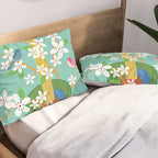 Melody in Bloom 2 Pillow Sham Gallery Image 2